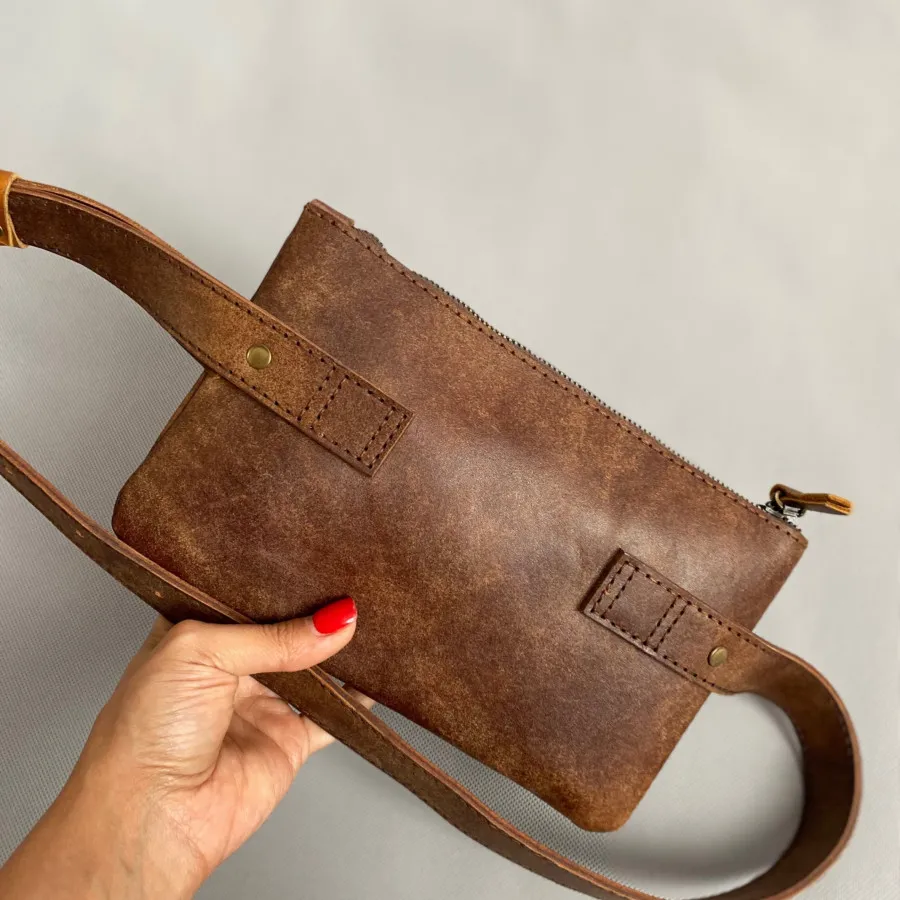 کیف کمری دستدوز