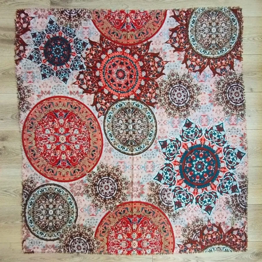 روسری نخی قواره بزرگ