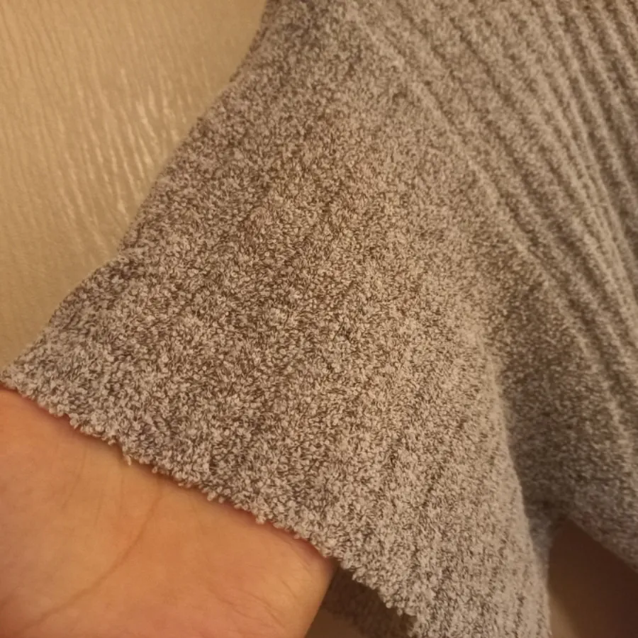 بلوز بافت بوکله طوسی