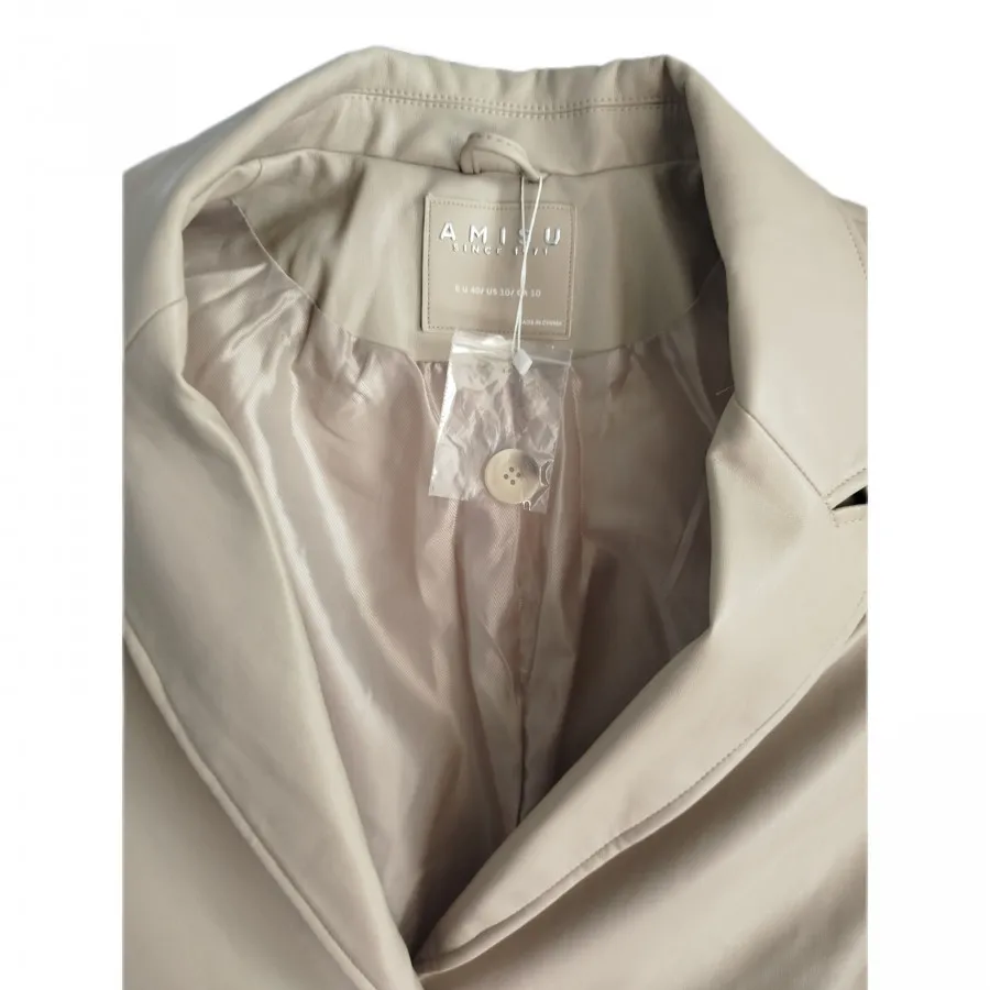 پالتو چرم برند amisu