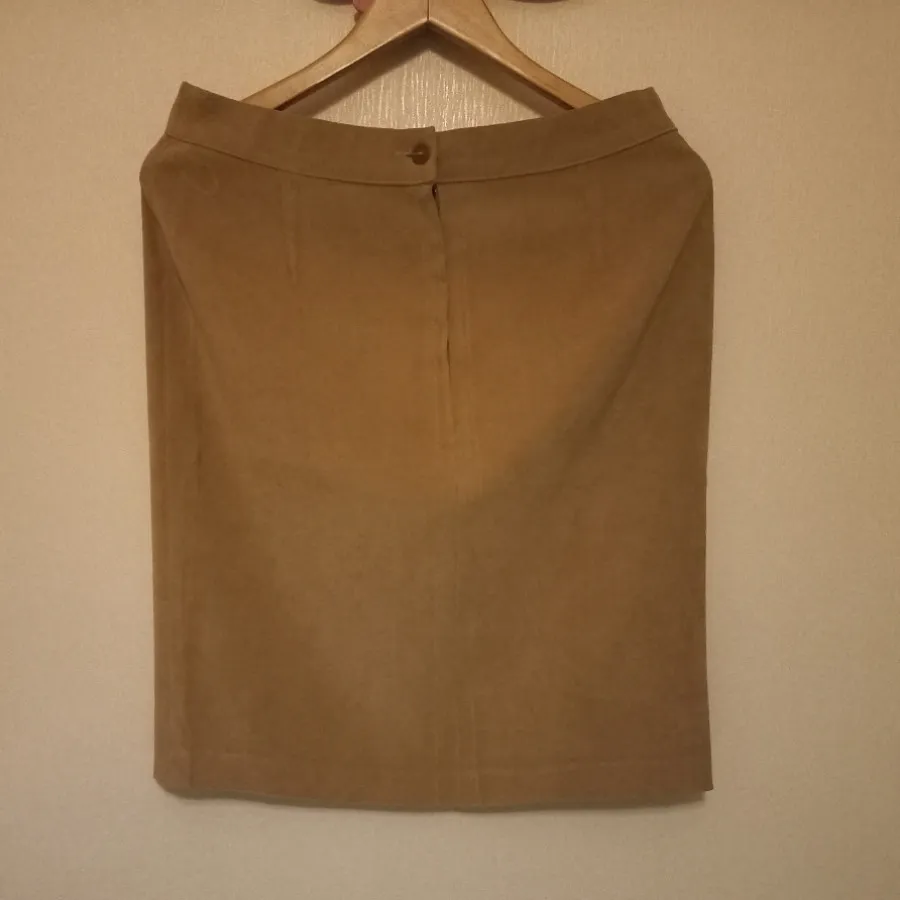 دامن خمره جیر نسکافه ای