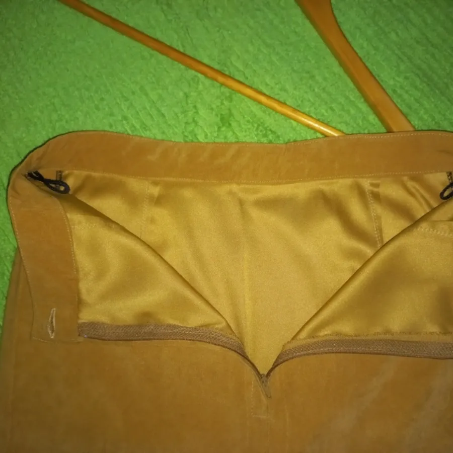 دامن خمره جیر نسکافه ای