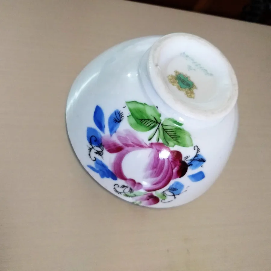 کاسه گل سیبی قدیمی