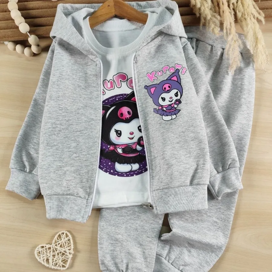 ست سه تیکه سویشرت کرومی