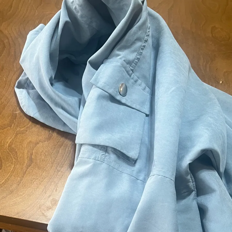 هودی سیلک آبی