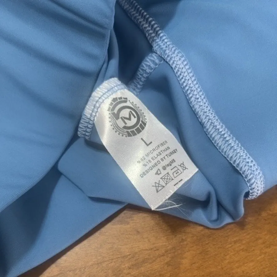 لگ ورزشی کمر پهن آبی