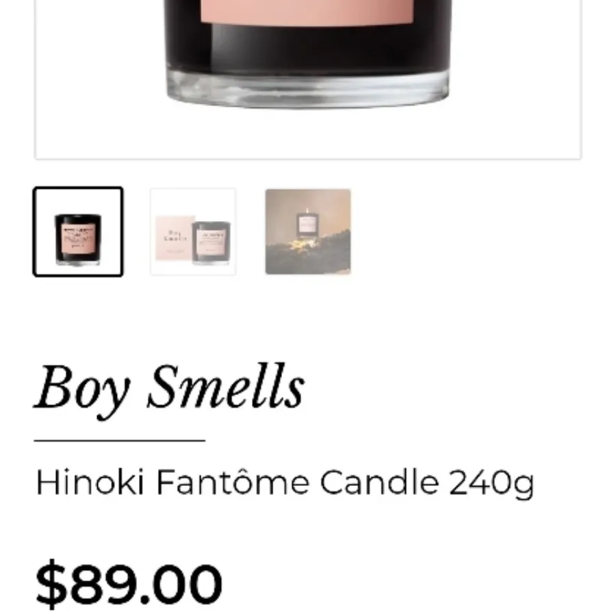 شمع معطر Boy smells