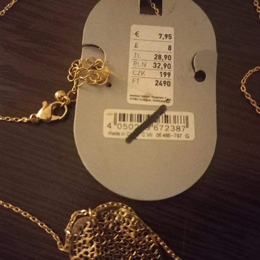 زنجیر رولباسی و آویز برگ