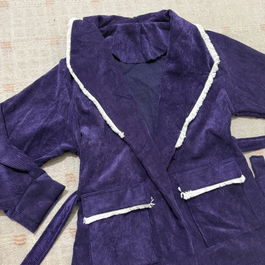 مانتو مخمل پاییزه