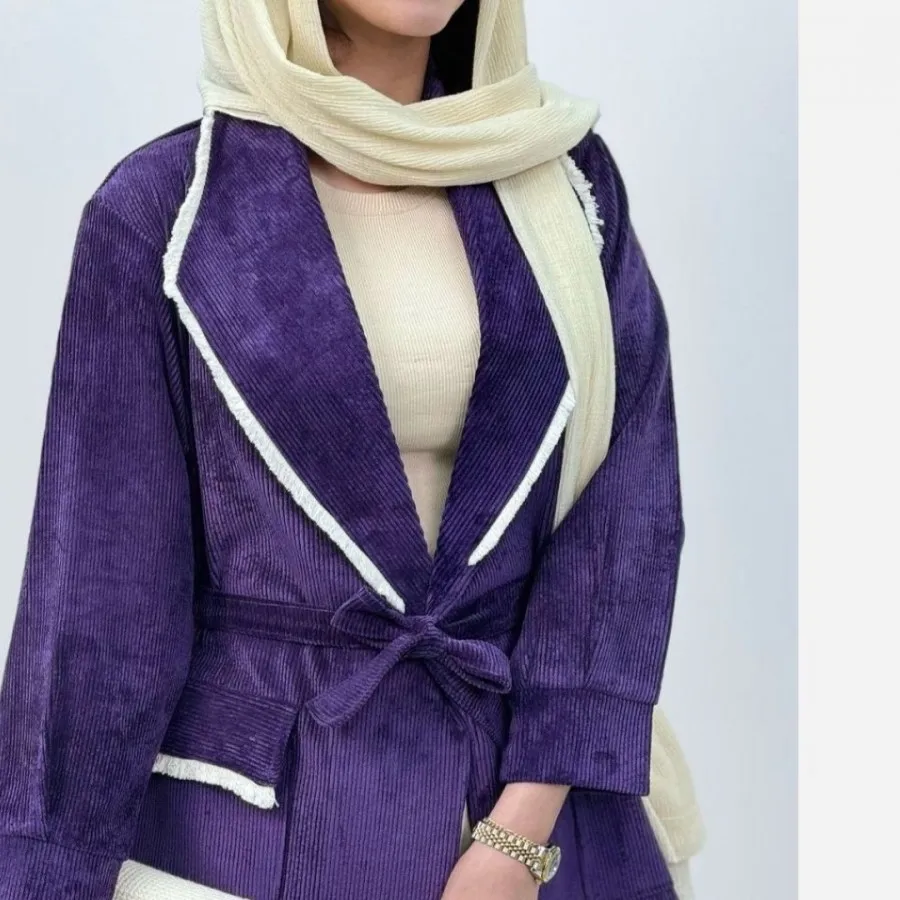 مانتو مخمل پاییزه