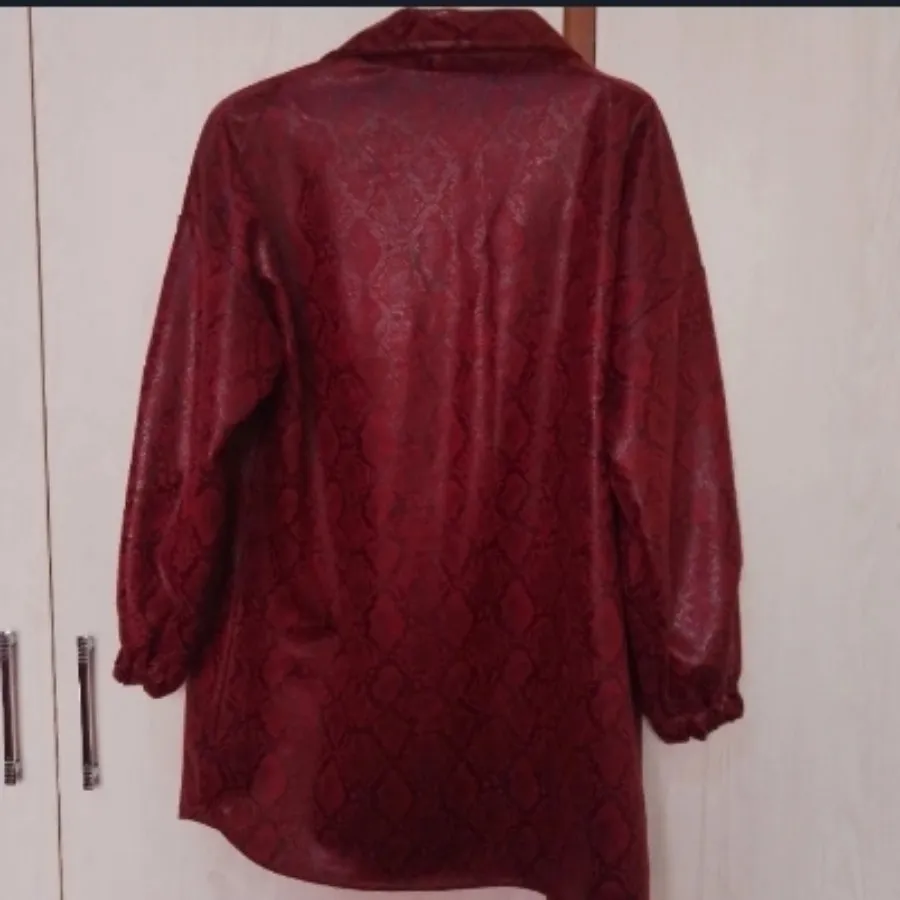 شومیز طرح چرم پوسماری