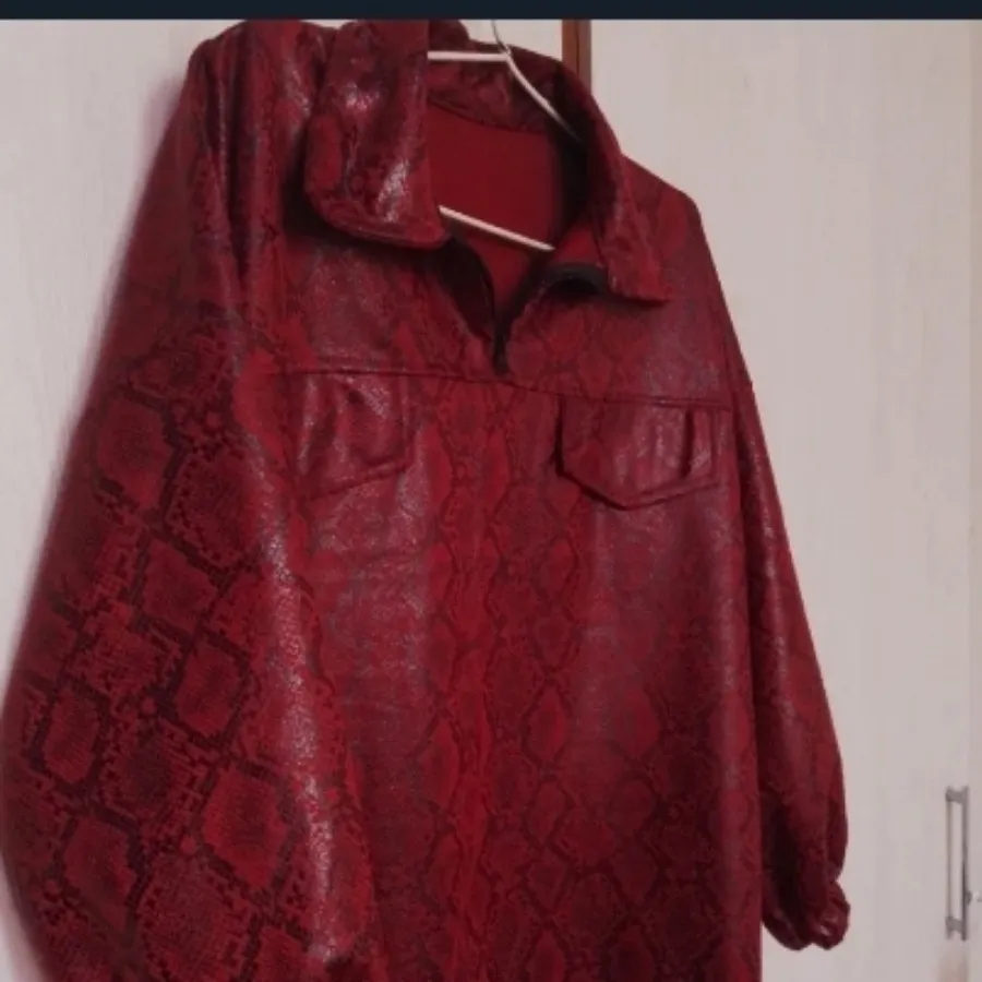 شومیز طرح چرم پوسماری