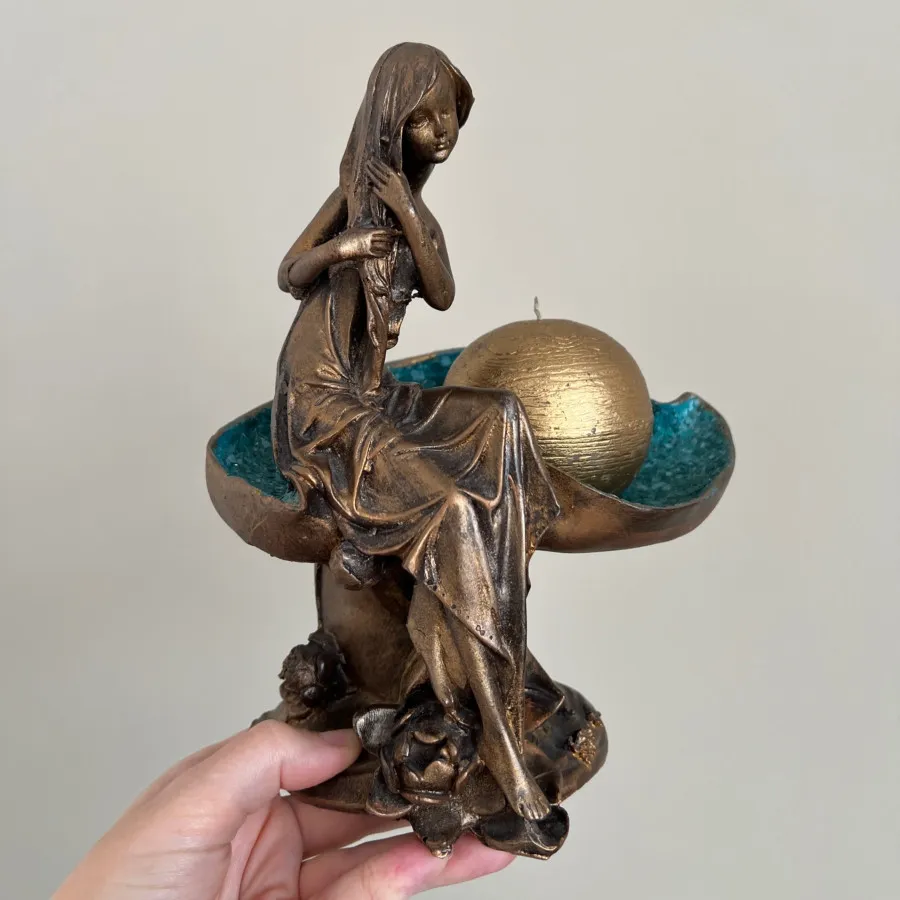 ظرف فرشته با شمع