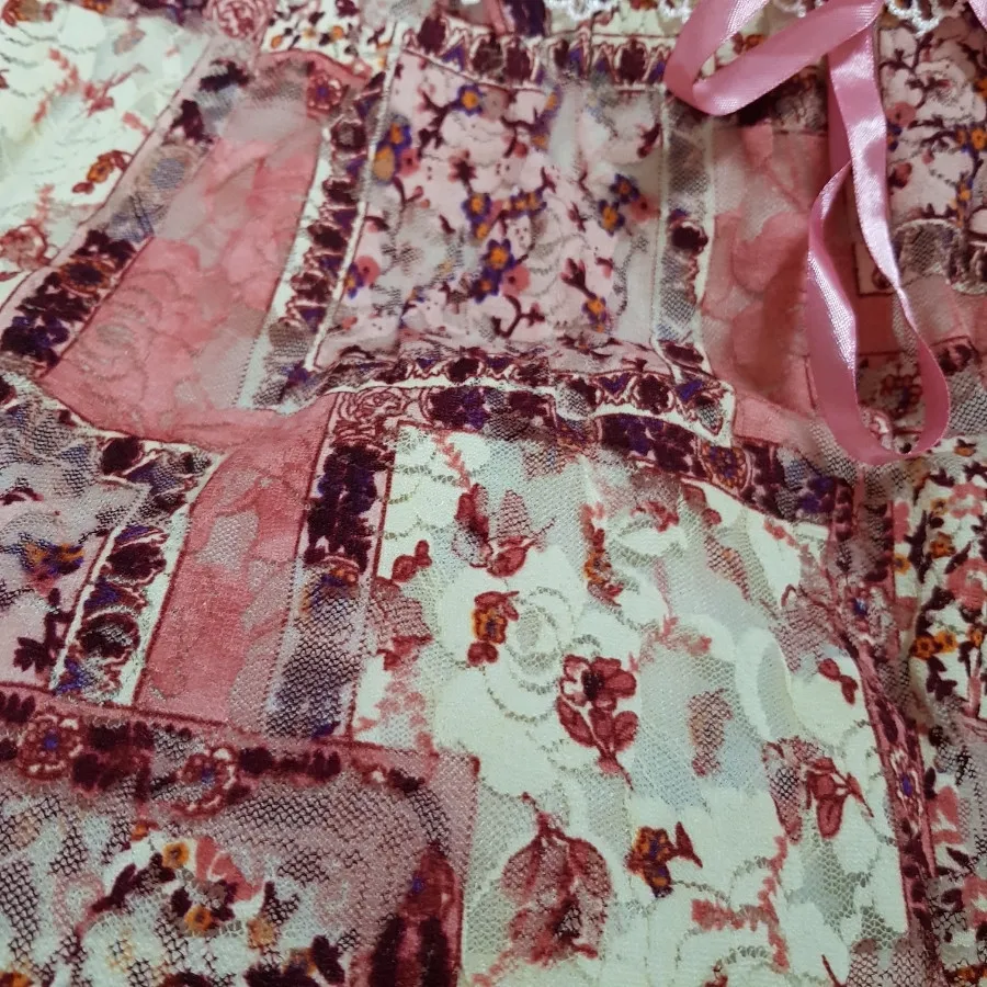 بلوز گیپوری آستین حلقه