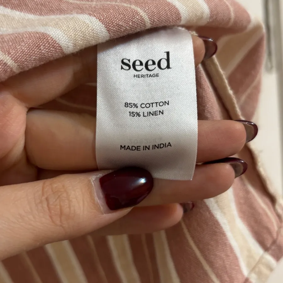 بلوز وارداتی لینن طبیعی