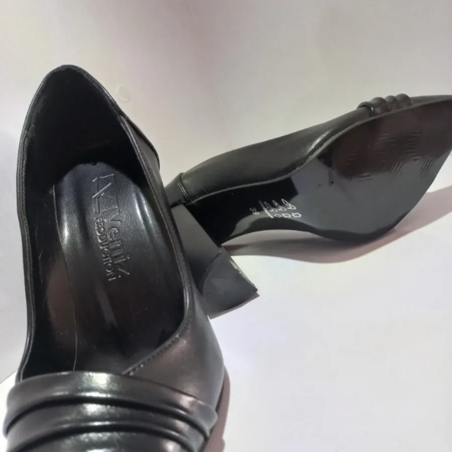کفش مجلسی چرم مشکی