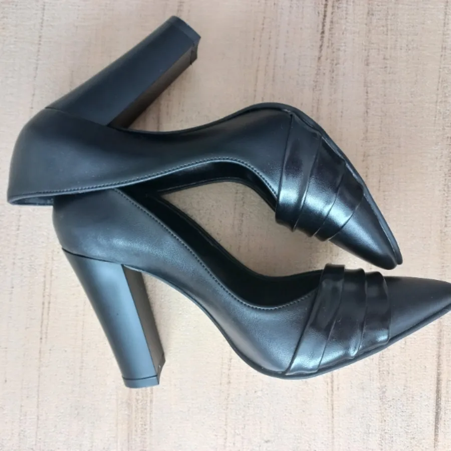 کفش مجلسی چرم مشکی