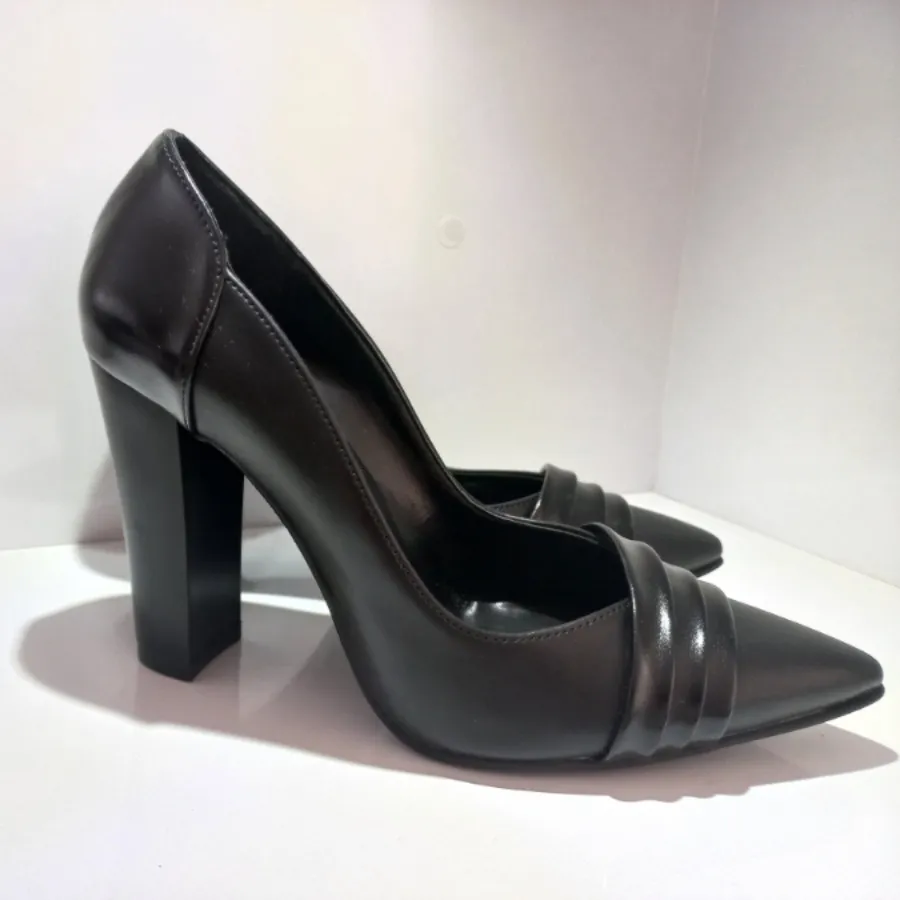 کفش مجلسی چرم مشکی