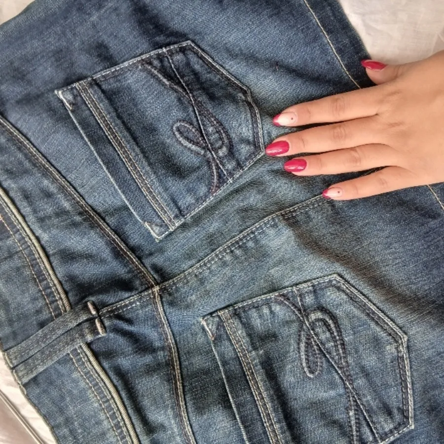 دامن جین کوتاه