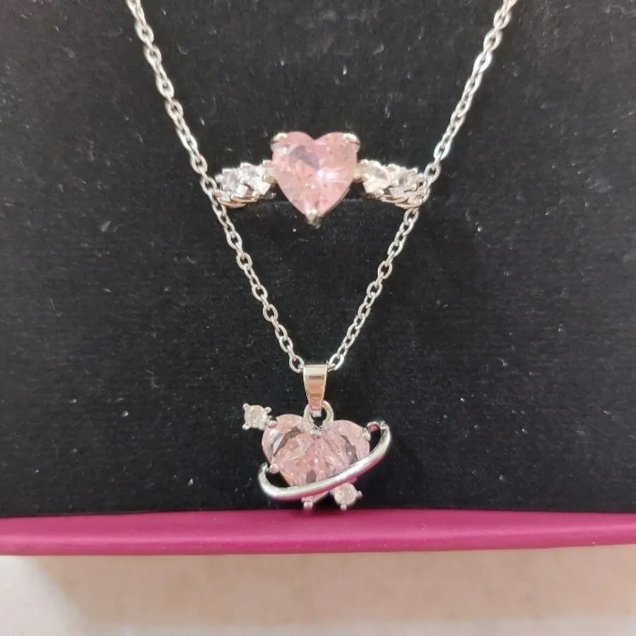 ست گردنبند و انگشتر