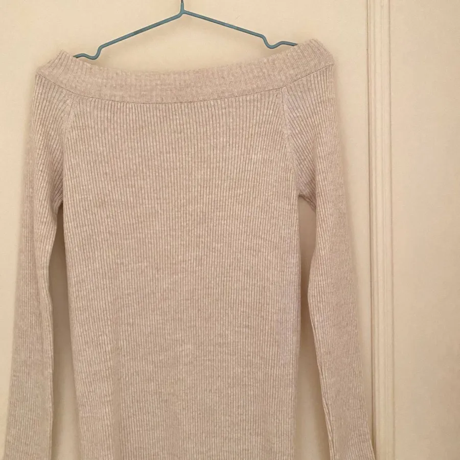 پیراهن بافت یقه قایقی