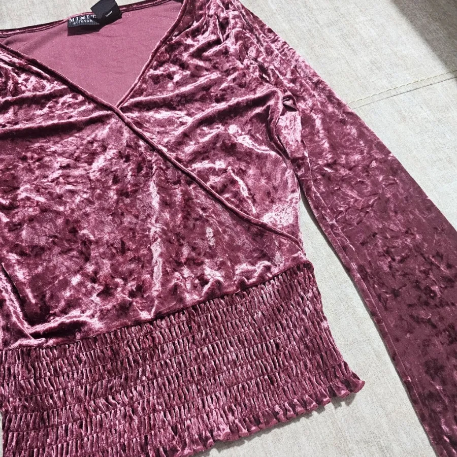 شومیز مخمل خارجی