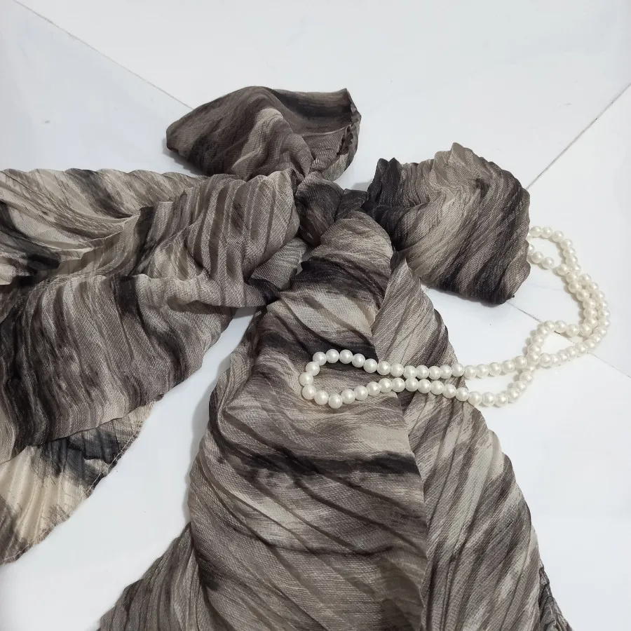 شال پلیسه آبرنگی