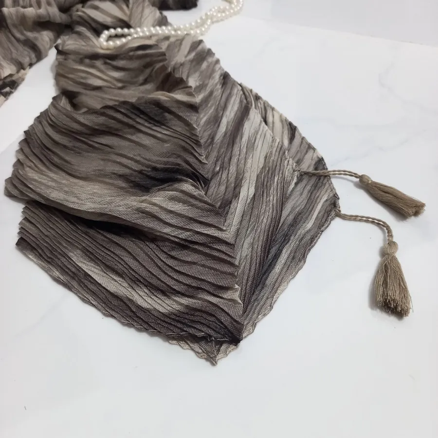 شال پلیسه آبرنگی