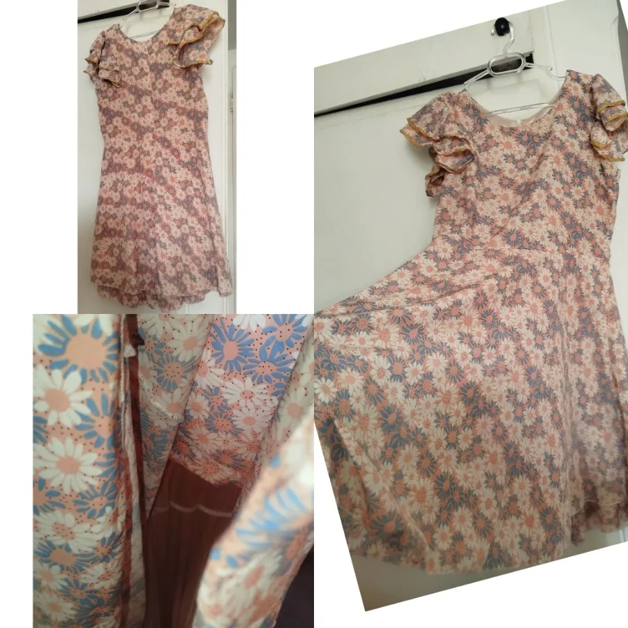 پیراهن وینتج عروسکی