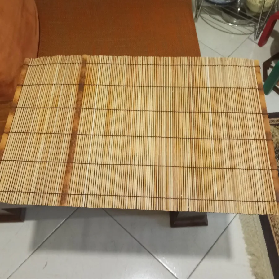 رومیزی و زیر بشقابی حصیری