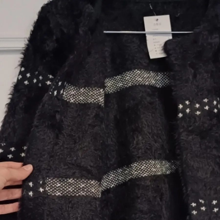 ژاکت بافت کراپ