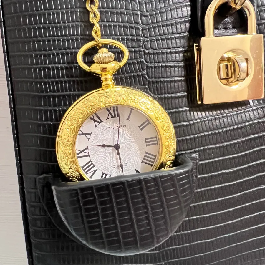 کیف مجلسی ساعت دار