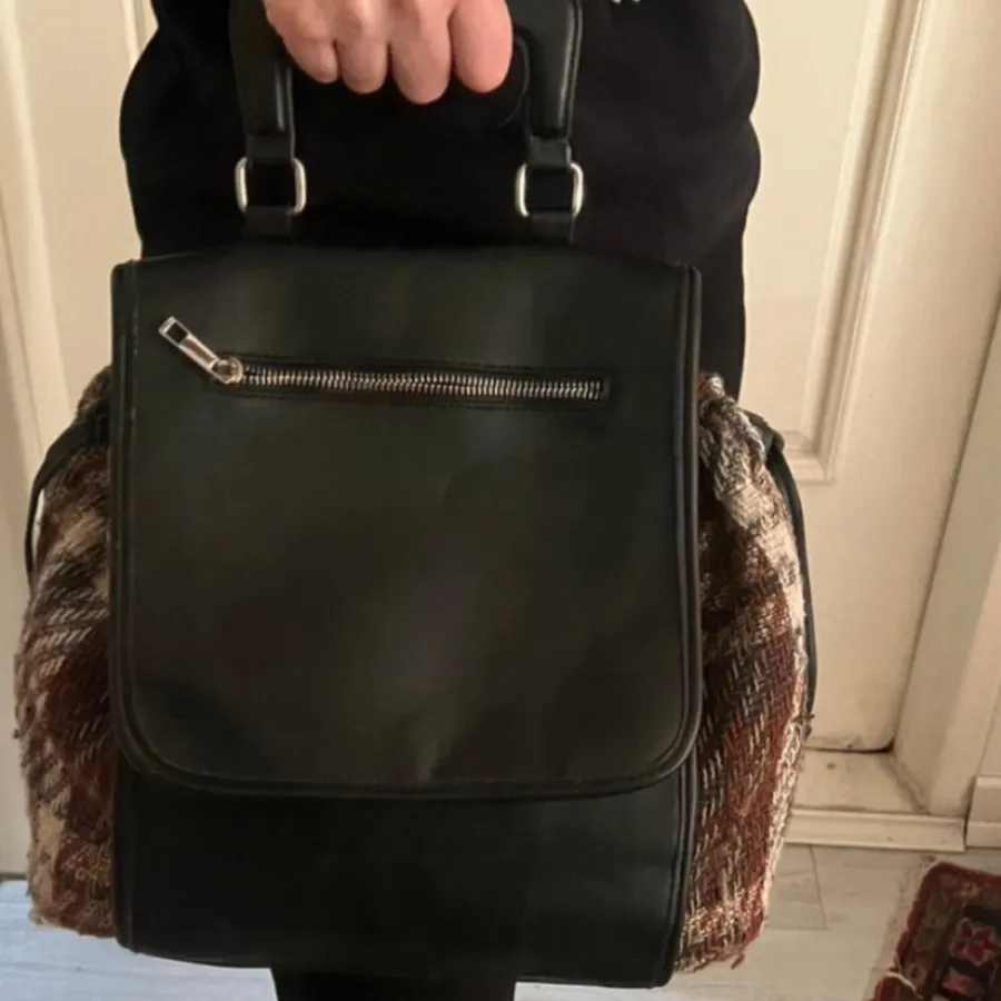 کیف چرمی پارچه ای ترک