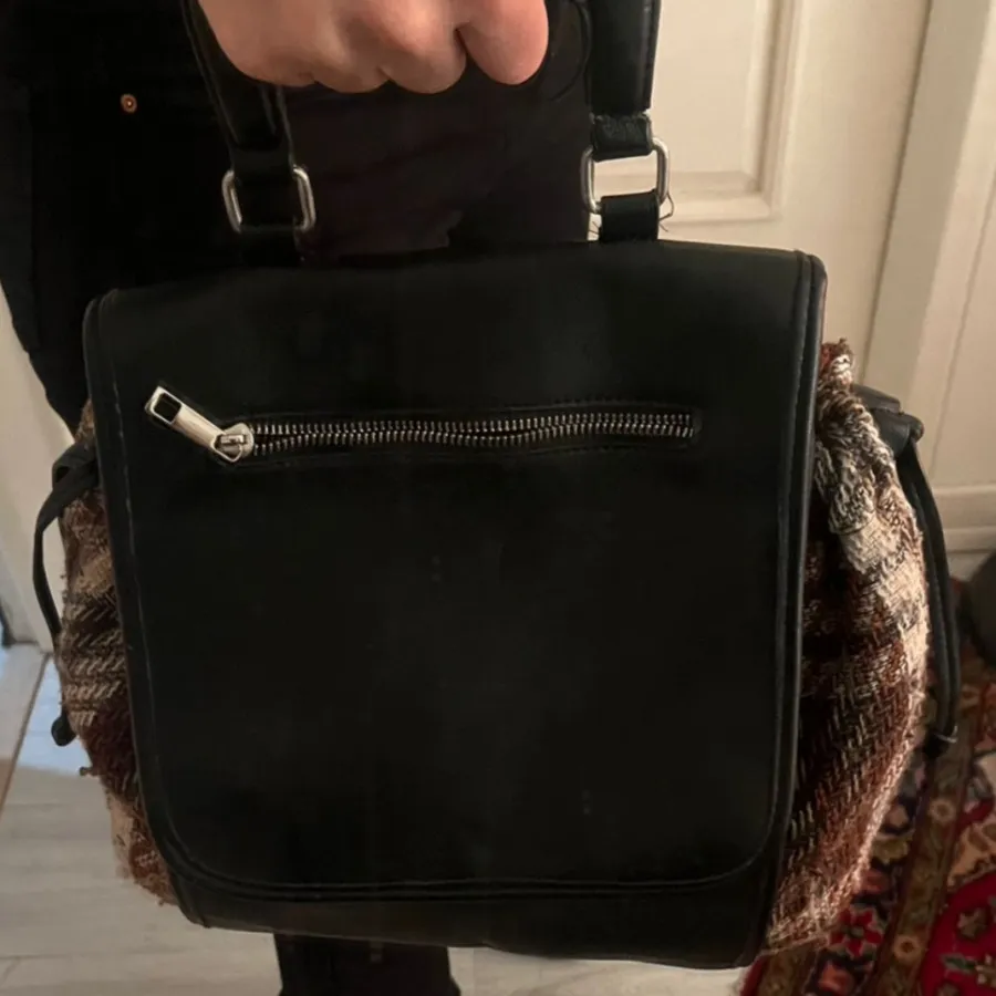 کیف چرمی پارچه ای ترک