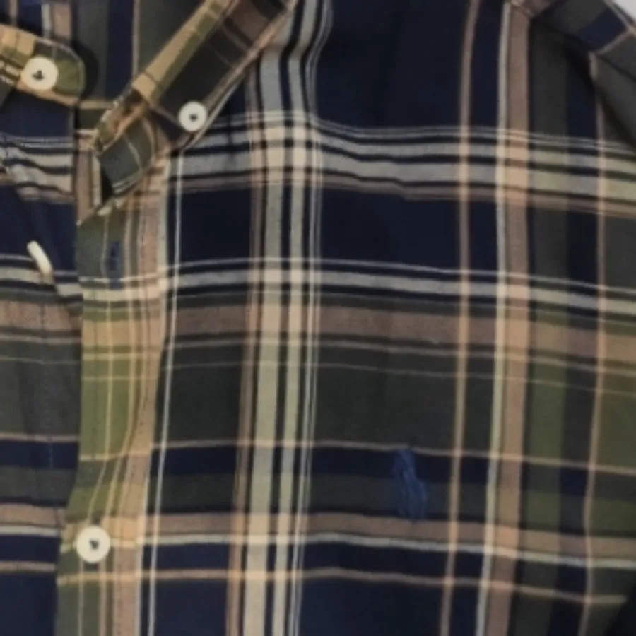 پیراهن چهارخونه پولو