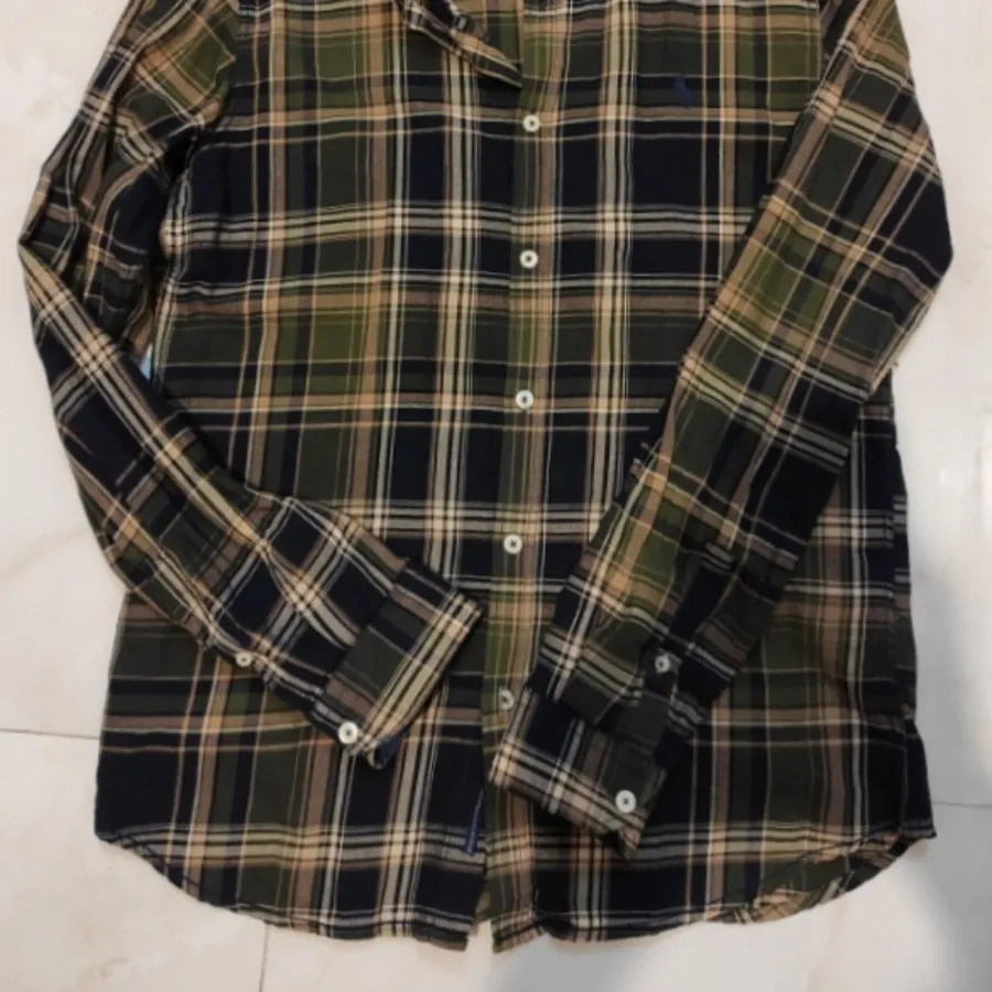 پیراهن چهارخونه پولو