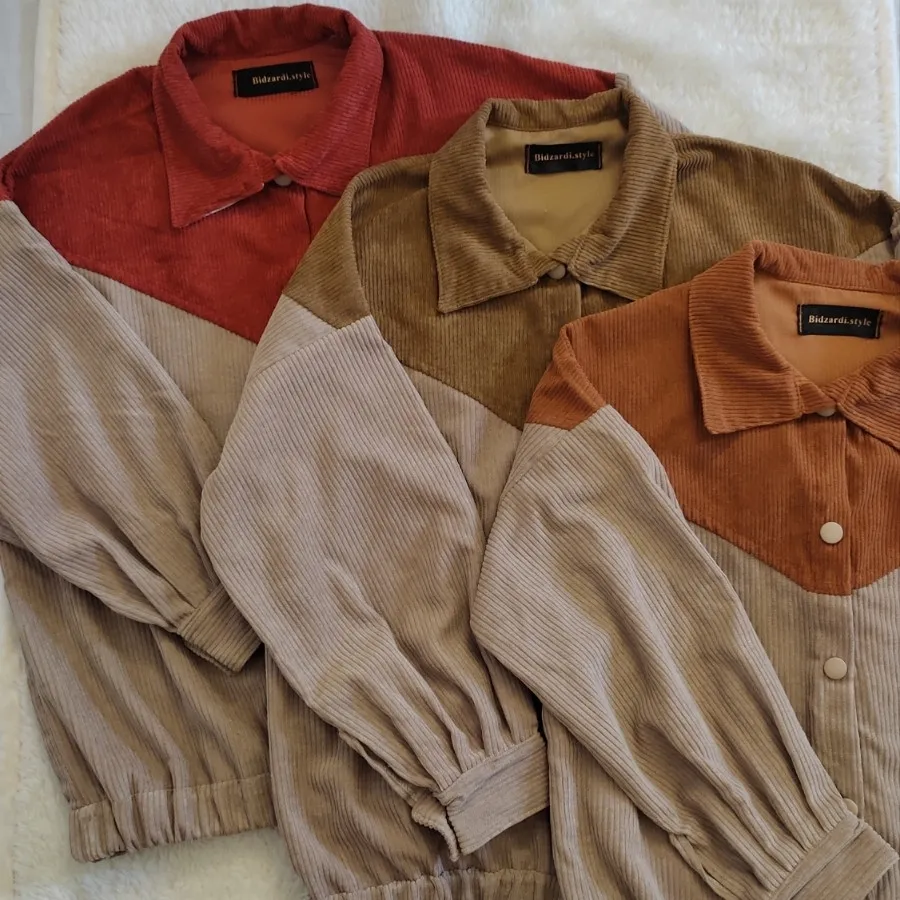 بامبر جکت مخمل کبریتی