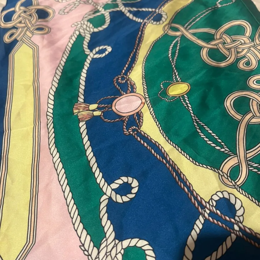 مینی اسکارف ساتن ابریشم