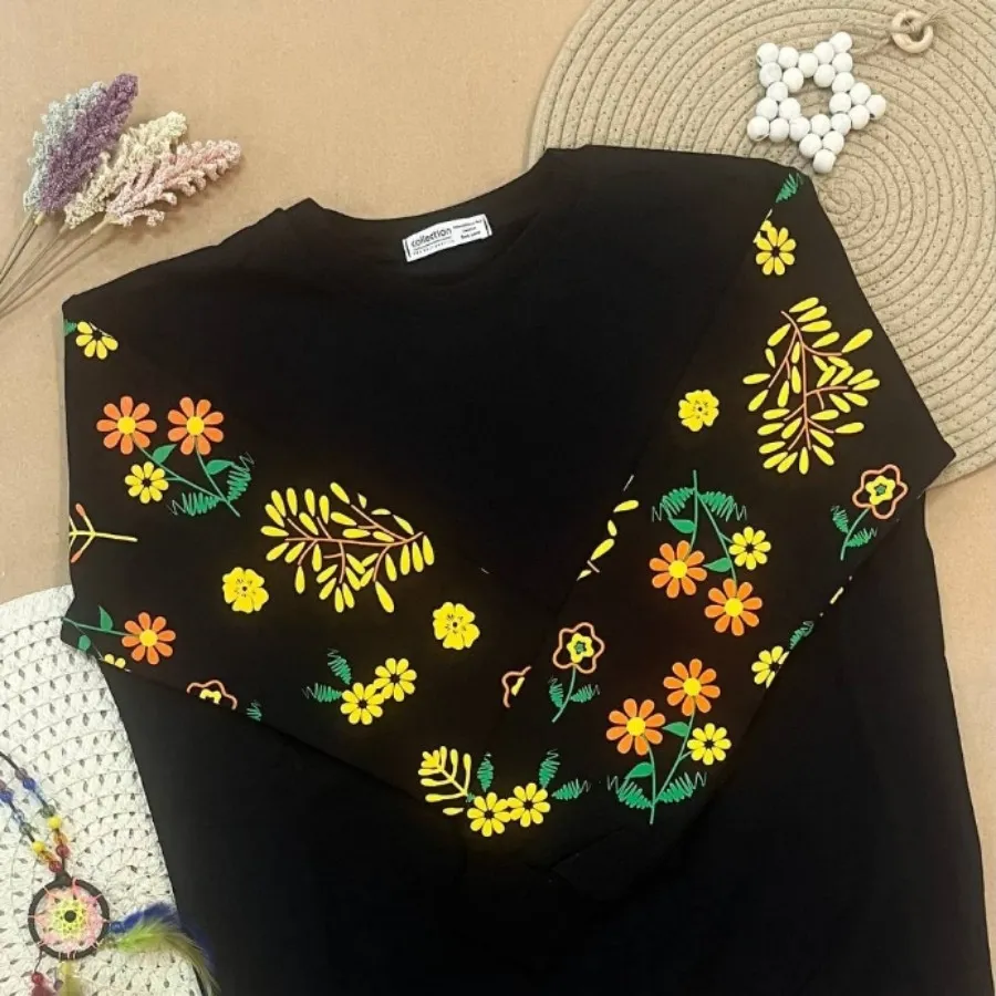 دورس آستین گلدار