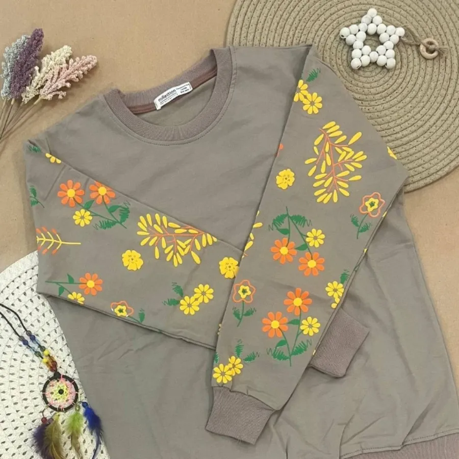 دورس آستین گلدار