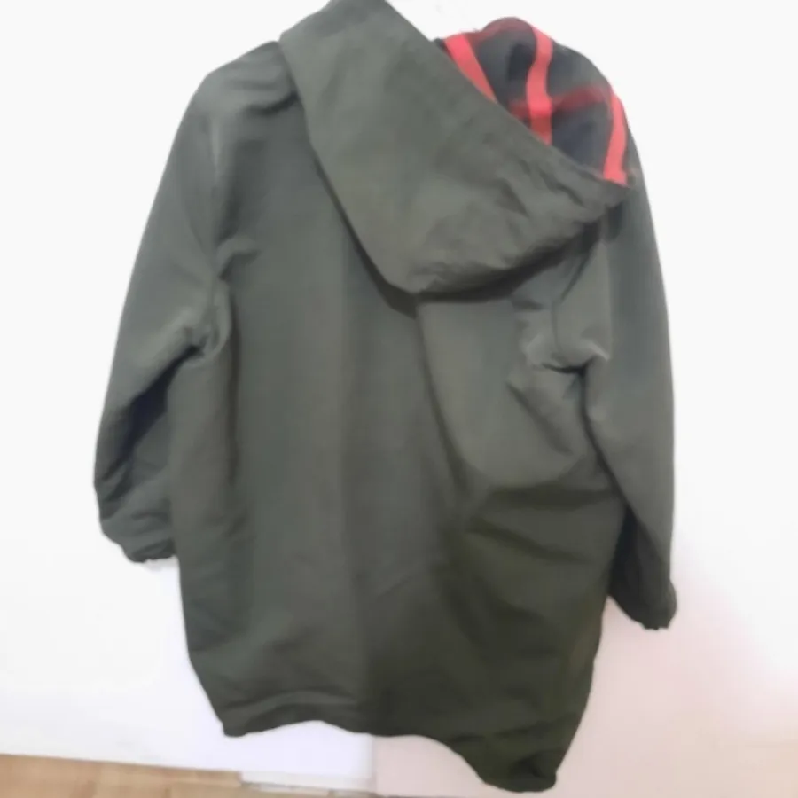 بارانی دو رو کلاهدار