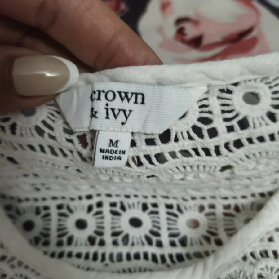 بلوز قلاب بافی هندی