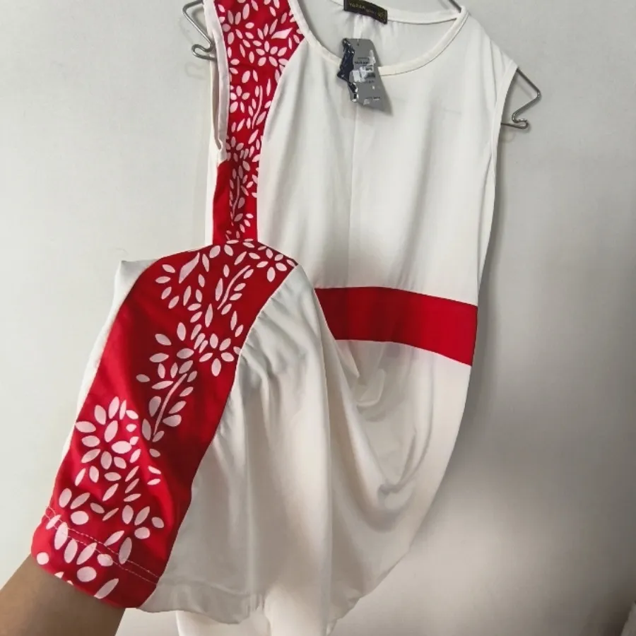 پیراهن و تاپ بلند نارنجی