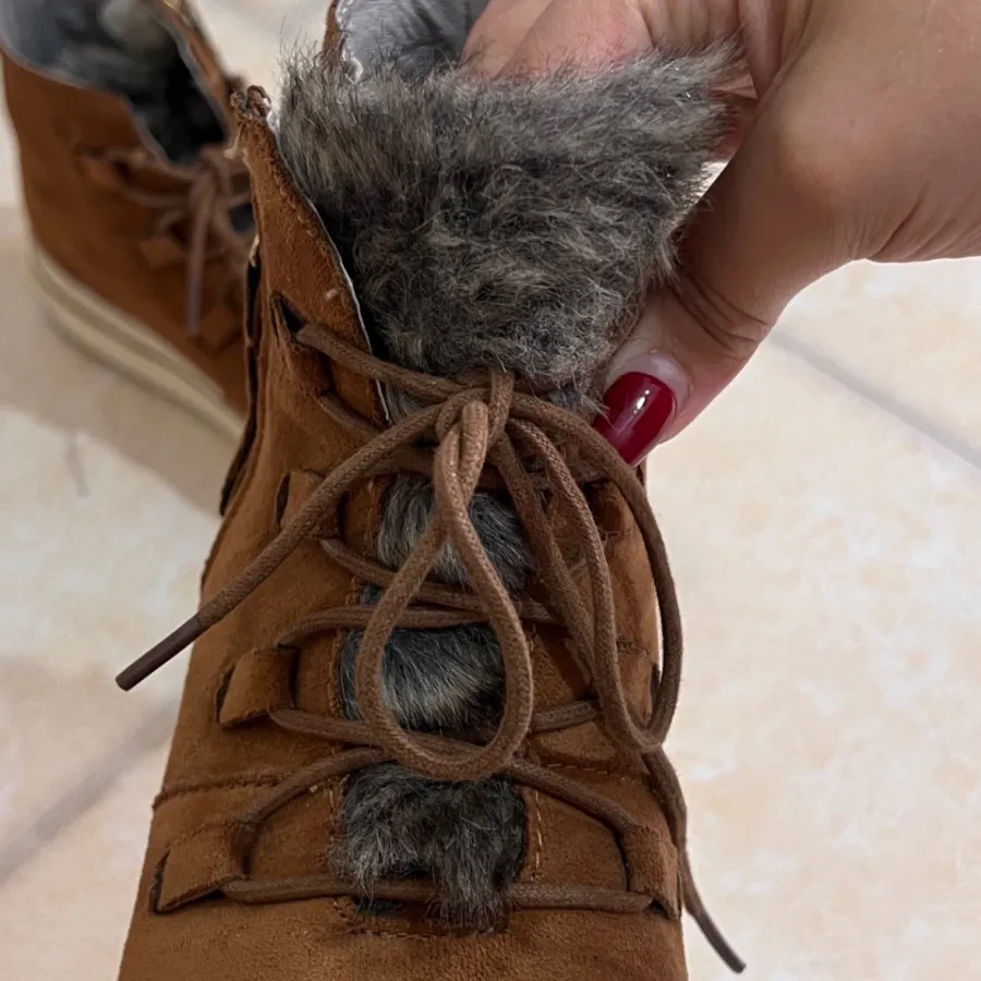 نیم بوت جیر قهوه ای عسلی