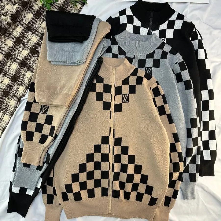 ست بلوزشلواربافت گرم