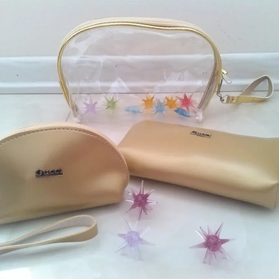 کیف لوازم آرایشی سه تکه