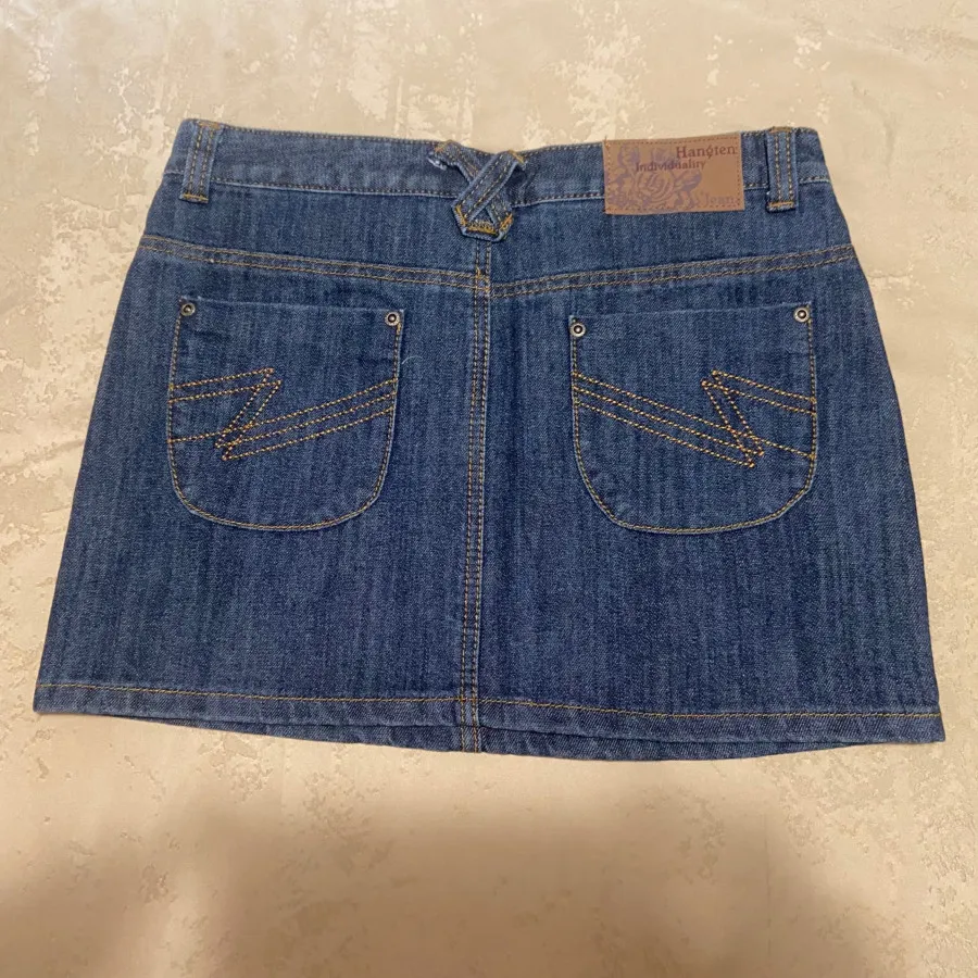 دامن جین هنگ تن