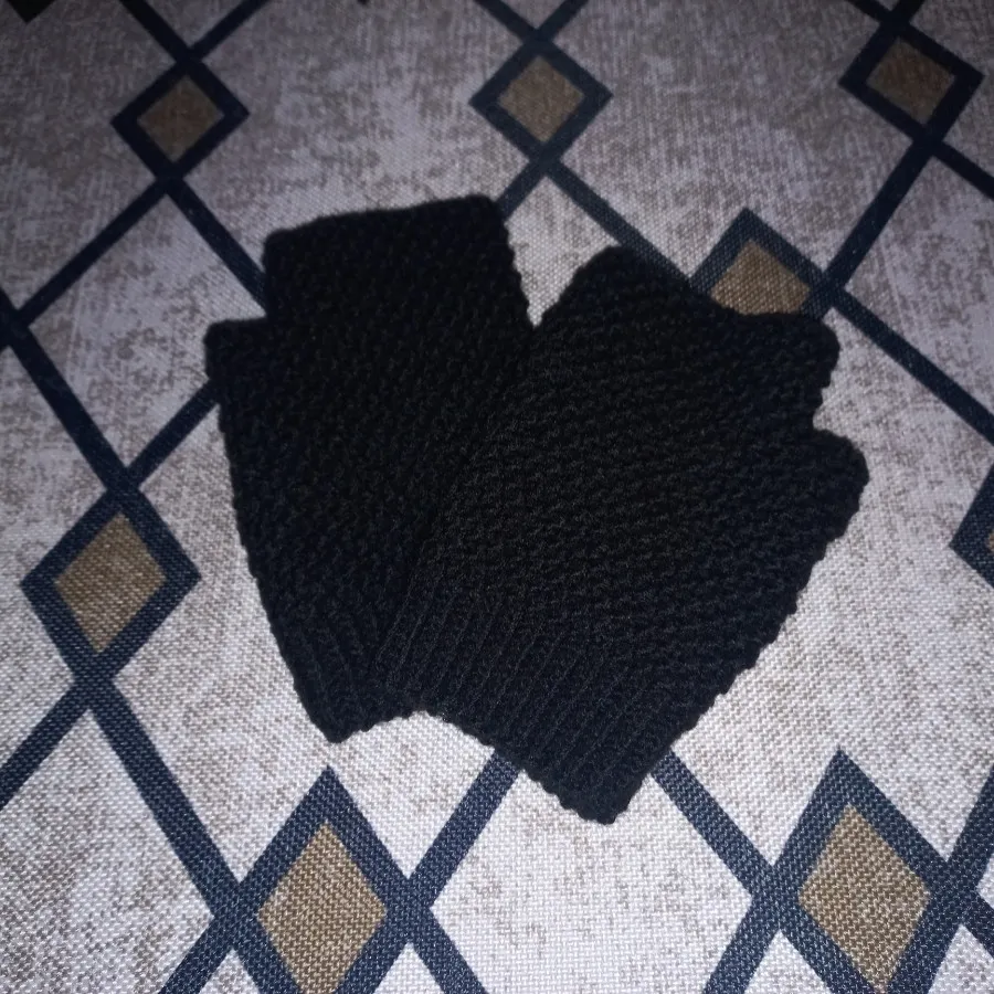 دستکش بافت مشکی