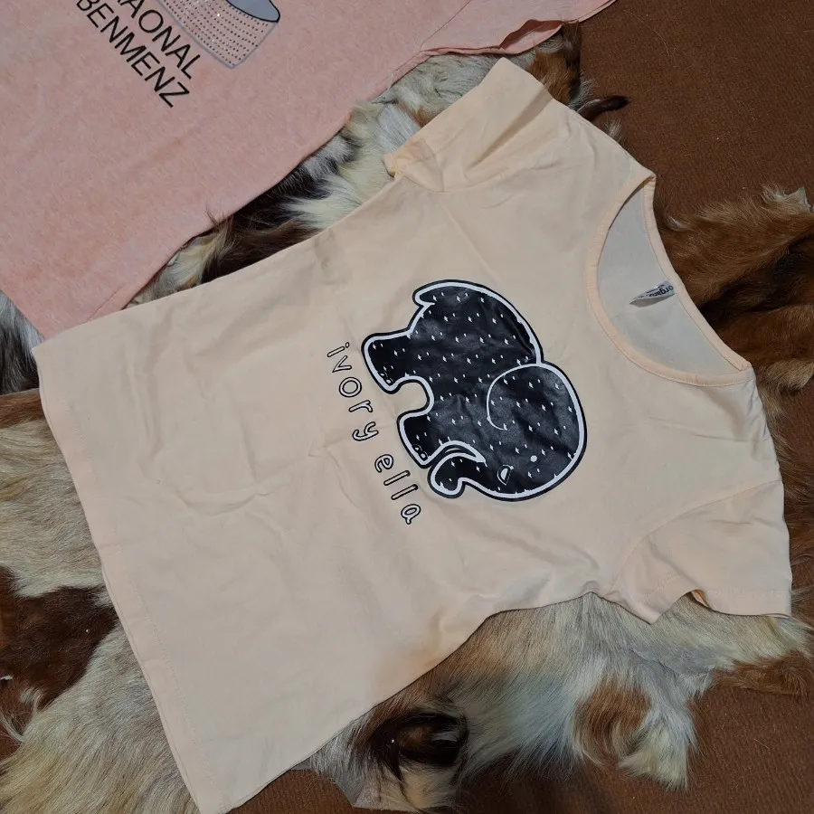 دوتا تیشرت نخی