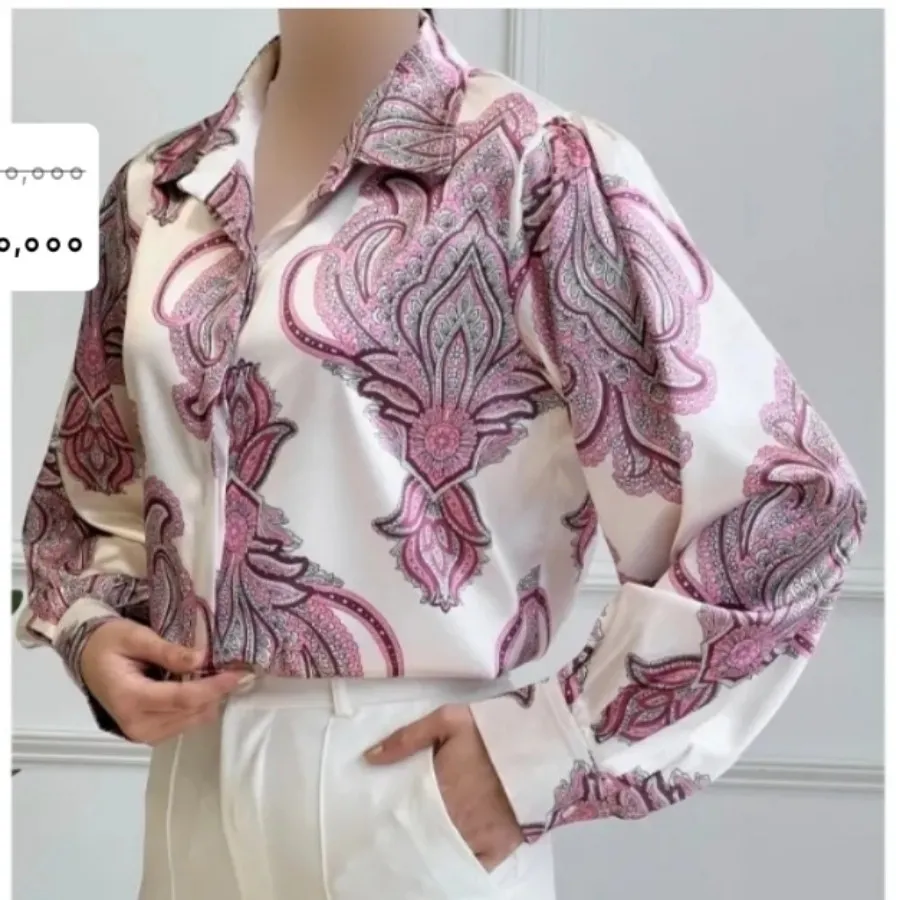 شومیز ساتن مجلسی